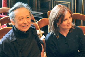 Virginie Aster et Gao Xingjian