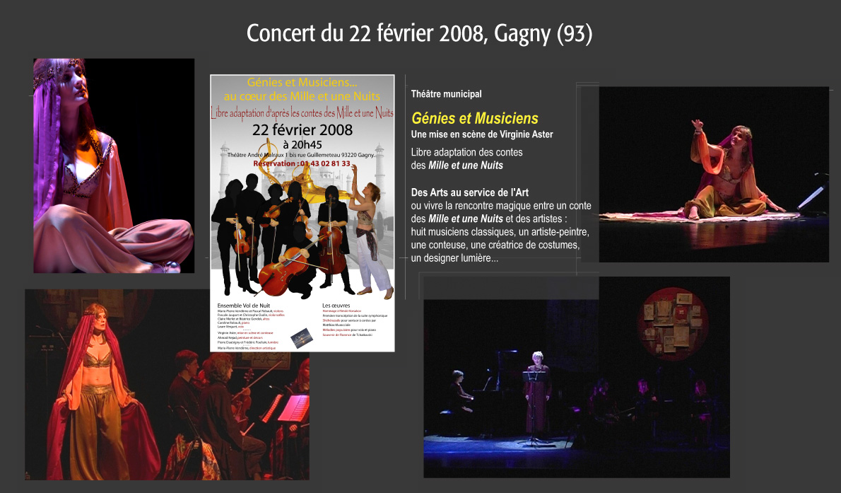 Concert du 22 février 2008, Gagny