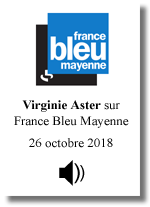 Interview de Virginine Aster sur France Bleu Mayenne